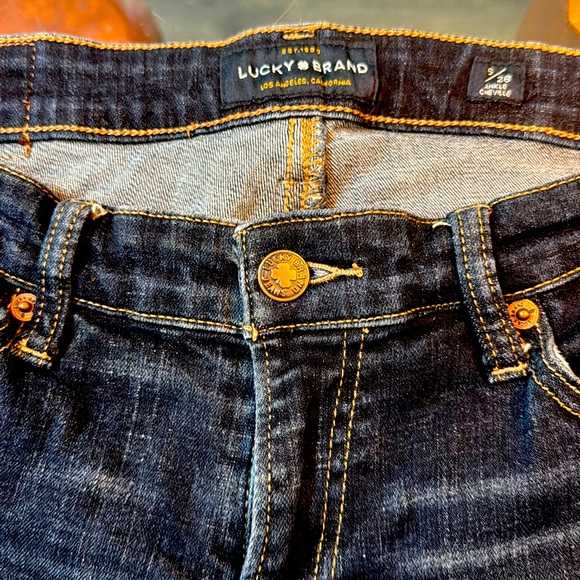 Lucky Ankle length Cheville mid rise straight cut jeans - Picture 1 of 3